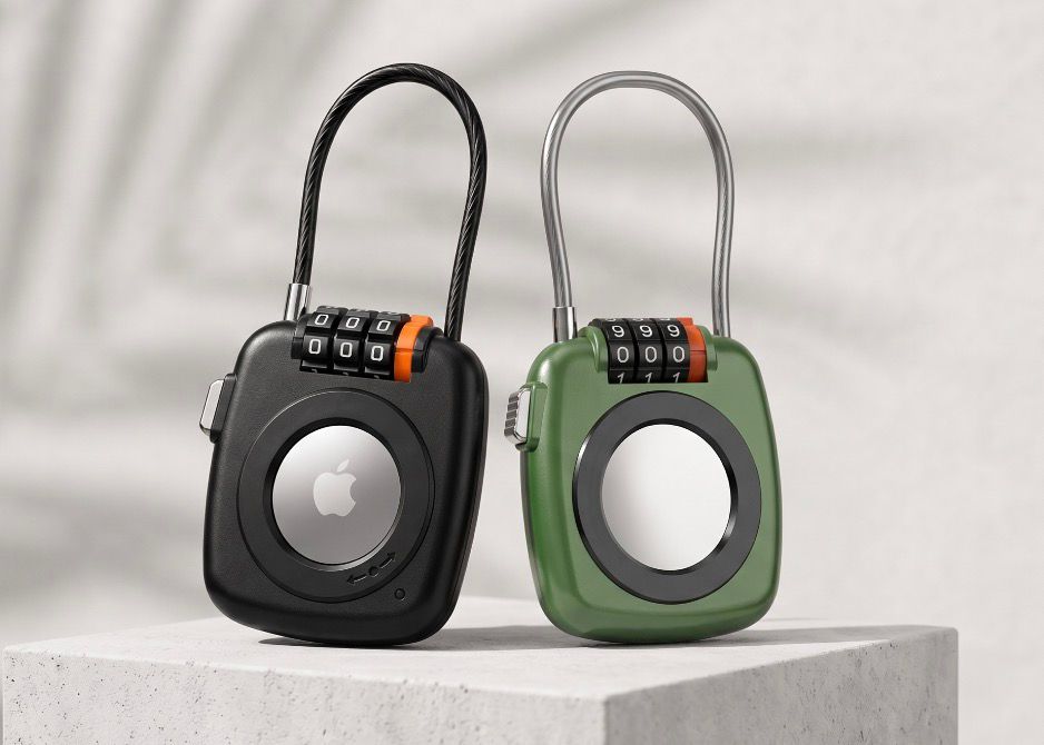 TrackLock AirTag Luggage Lock