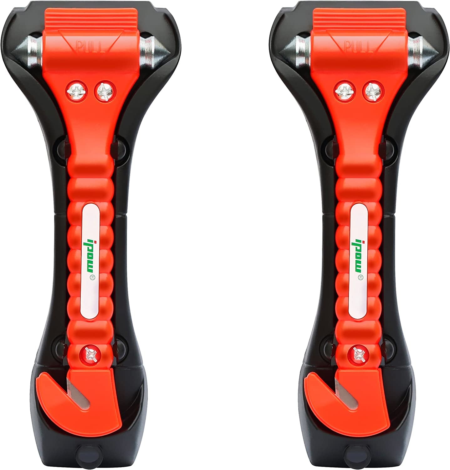 Car Emergency Escape Tool 2 in 1 - Window Breaker and Seatbelt Cutter - Life Saving Safety Hammer