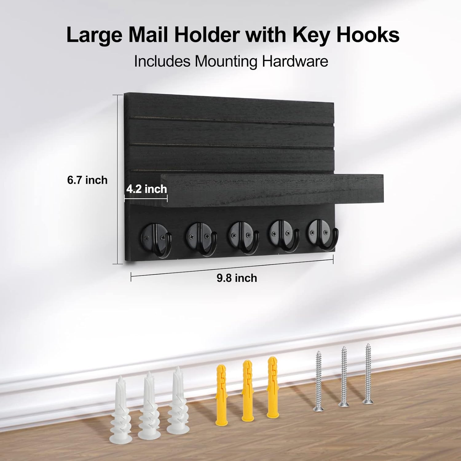  Decorative Wall Key Holder & Mail Organizer – The Perfect Blend of Style & Function