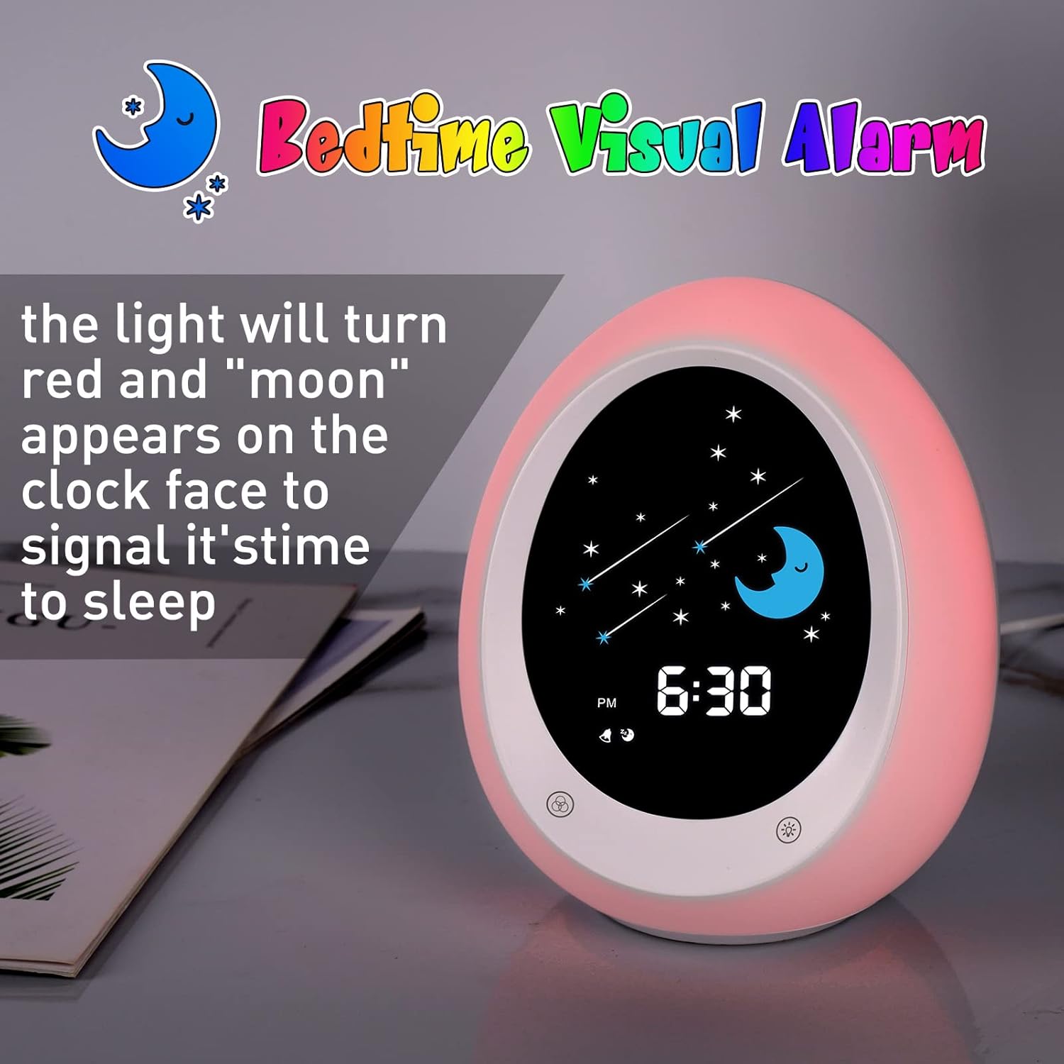 Stop Early Wake-Ups – Smart OK to Wake Kids Alarm Clock with Sleep Training & Sound Machine