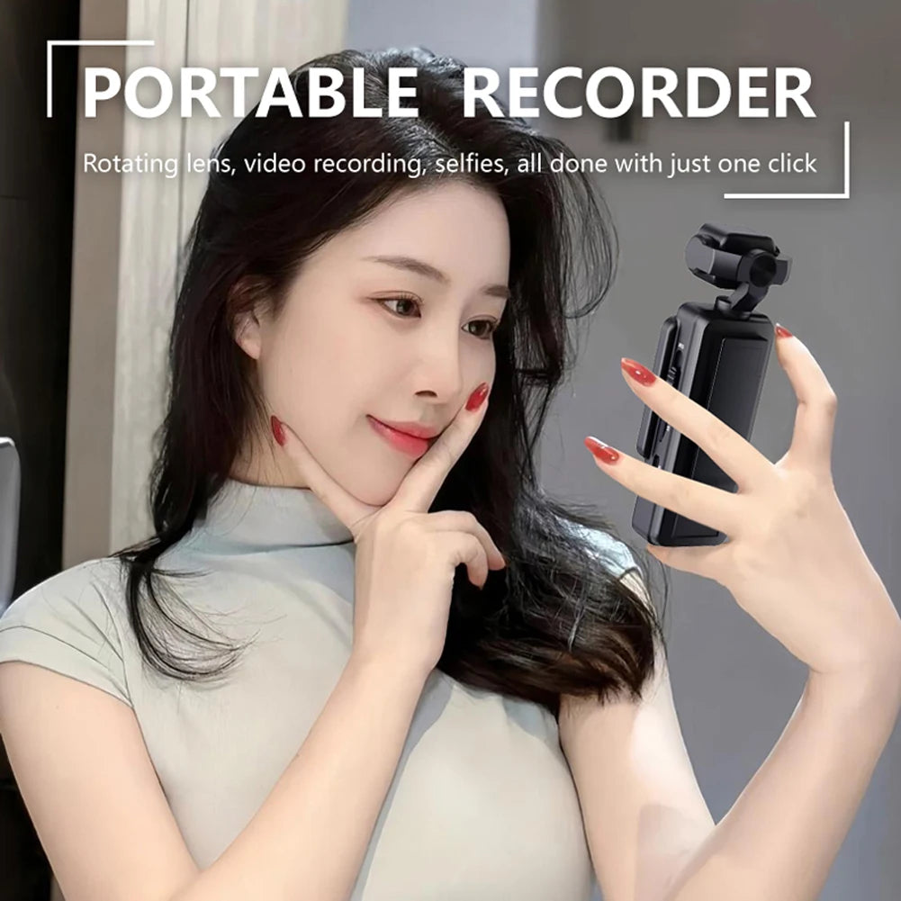 Mini 1080P WiFi Pocket Camera – Rotating Lens Body Cam