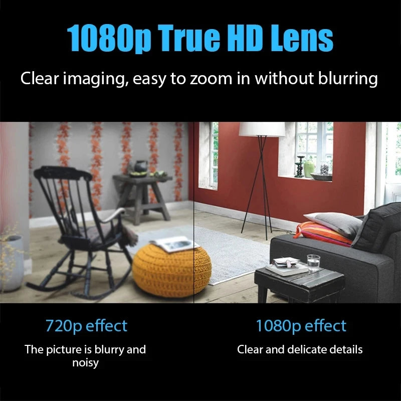 1080P X5 Mini WiFi Camera – Night Vision & Motion Detection