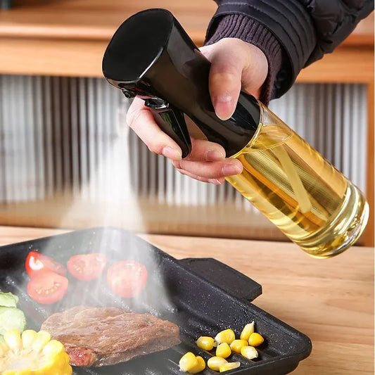 ⭐ Oil Spray Bottle for Cooking – 200ml / 300ml / 500ml Refillable Olive Oil Sprayer for BBQ, Baking & Air Fryer