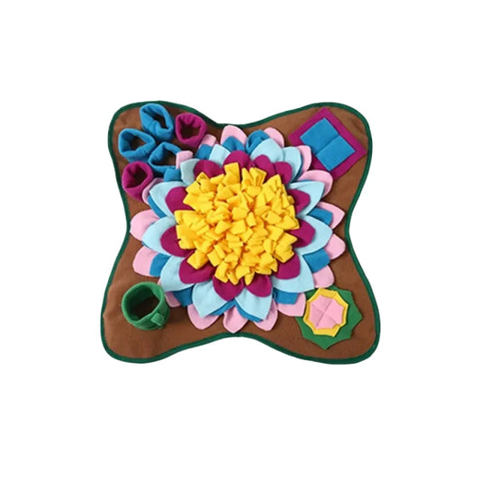 Interactive Sniffing Training Mat for Dogs and Cats | Stress Relief, Slow Feeding & Enrichment Activity Blanket