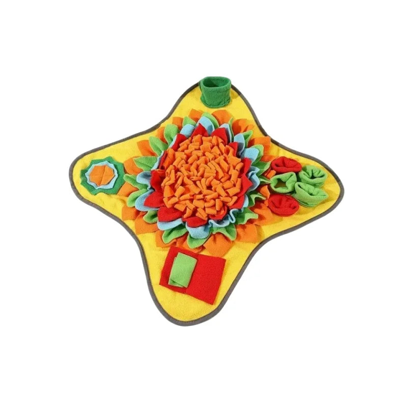 Interactive Sniffing Training Mat for Dogs and Cats | Stress Relief, Slow Feeding & Enrichment Activity Blanket