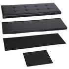 Storage Ottoman Bench Foot Rest Stool for Bedroom Entryway Living Room