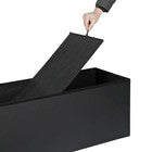 Storage Ottoman Bench Foot Rest Stool for Bedroom Entryway Living Room