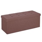 Storage Ottoman Bench Foot Rest Stool for Bedroom Entryway Living Room