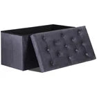 Storage Ottoman Bench Foot Rest Stool for Bedroom Entryway Living Room
