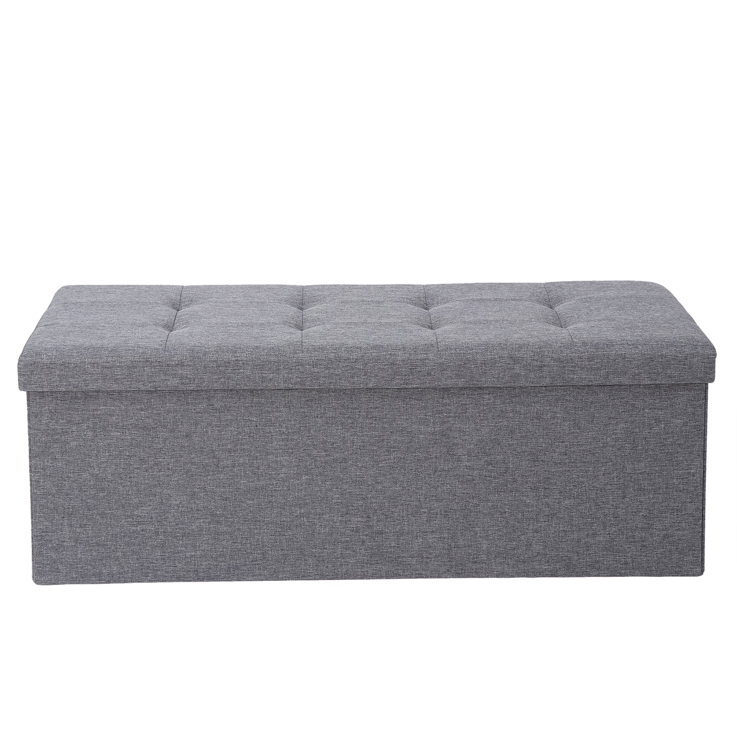 Storage Ottoman Bench Foot Rest Stool for Bedroom Entryway Living Room