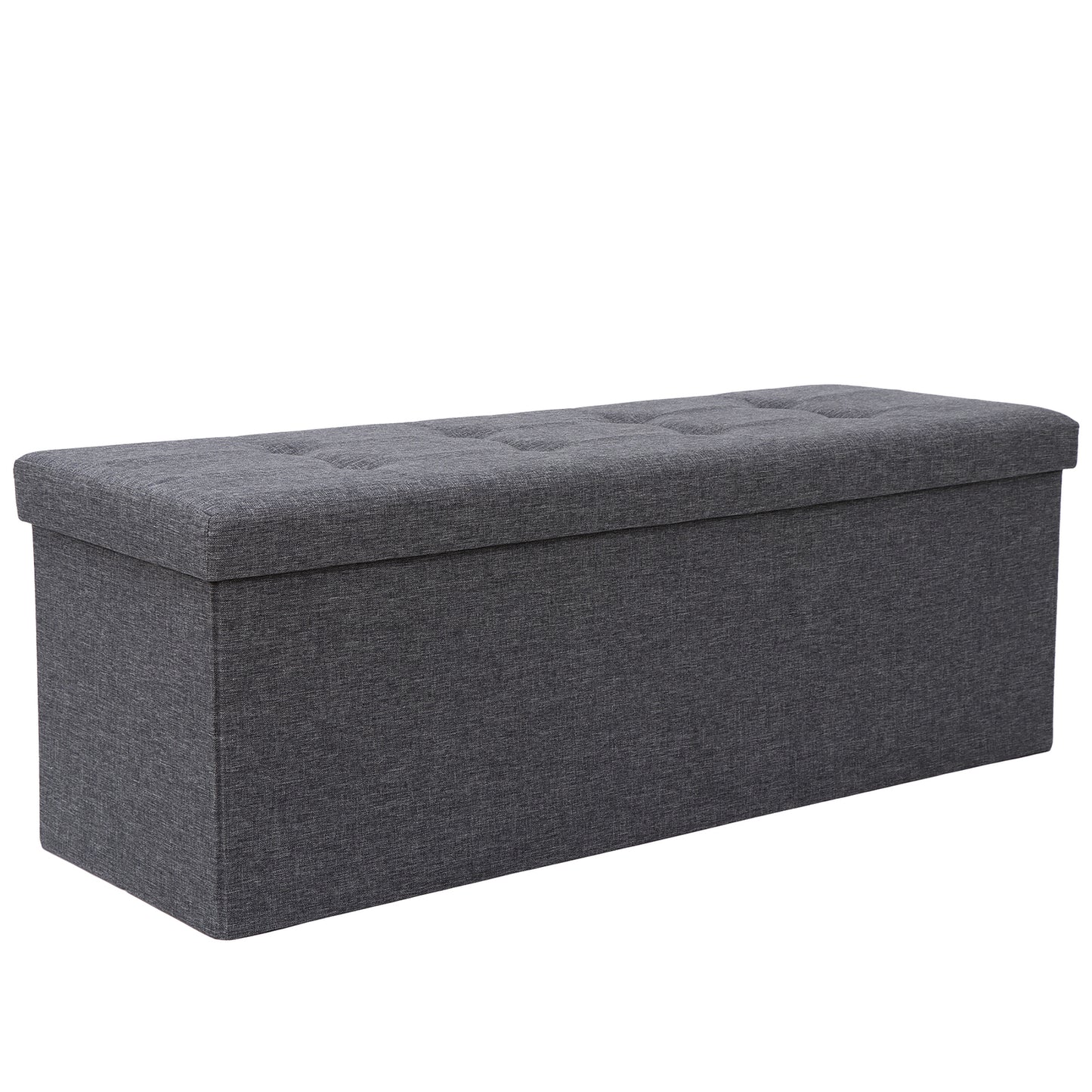 Storage Ottoman Bench Foot Rest Stool for Bedroom Entryway Living Room