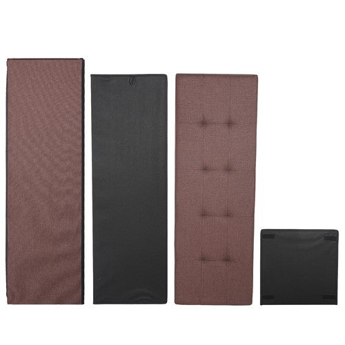 Storage Ottoman Bench Foot Rest Stool for Bedroom Entryway Living Room