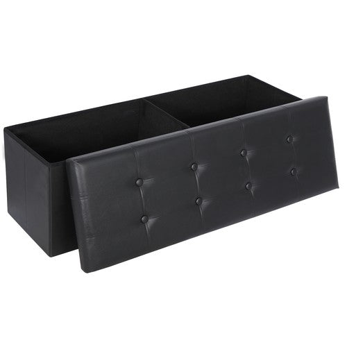 Storage Ottoman Bench Foot Rest Stool for Bedroom Entryway Living Room
